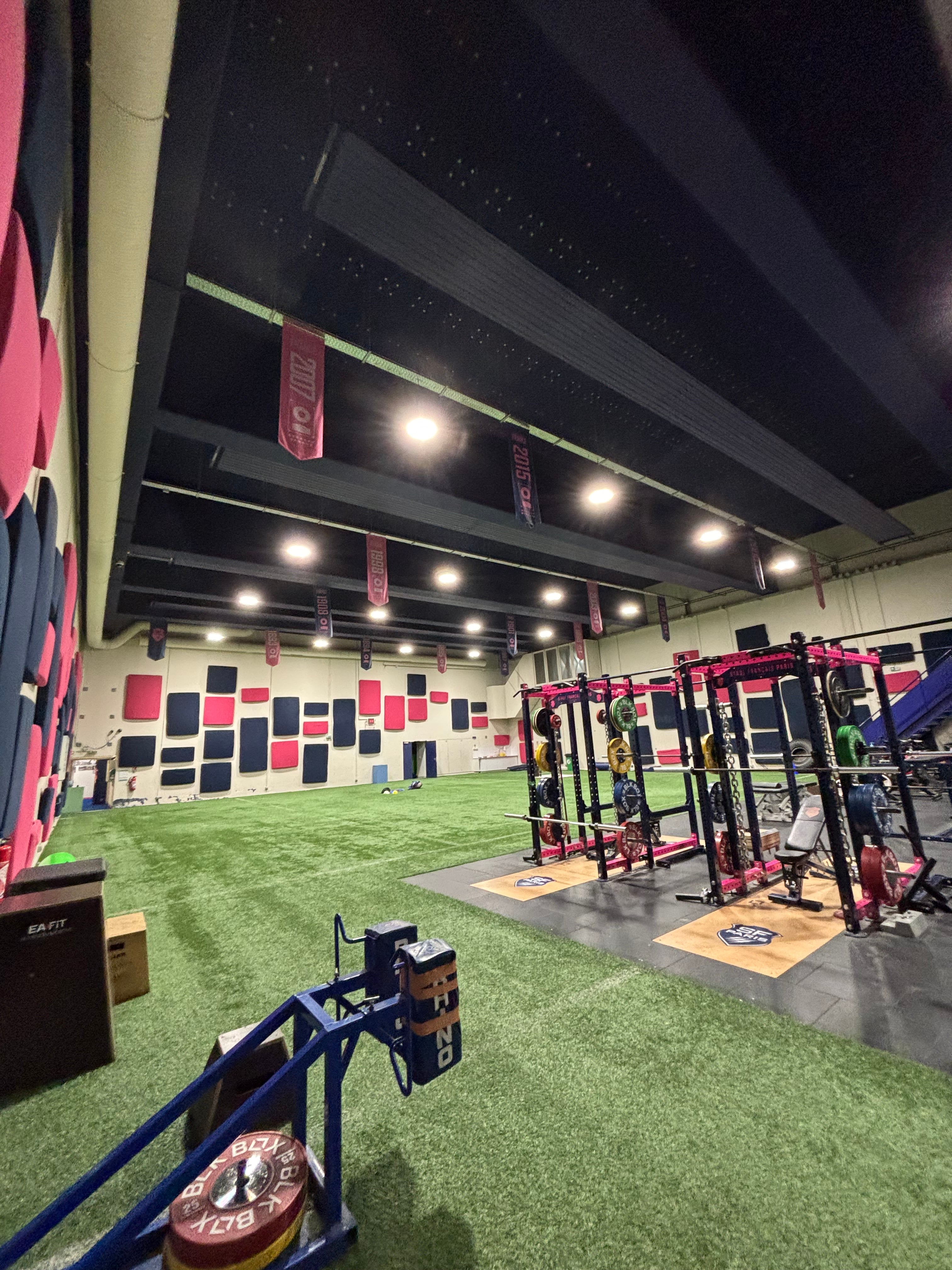 Salle d'entraînement